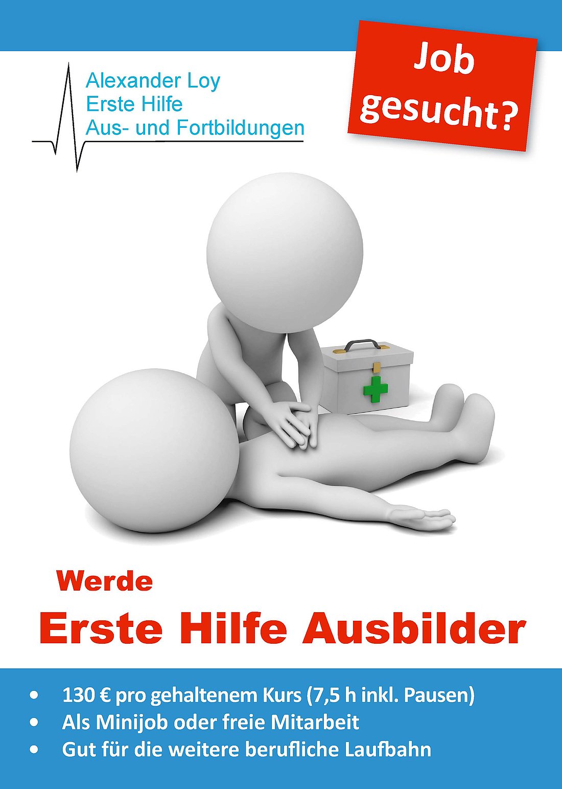 Flyer Jobs Vorderseite Flyer Jobs Vorderseite