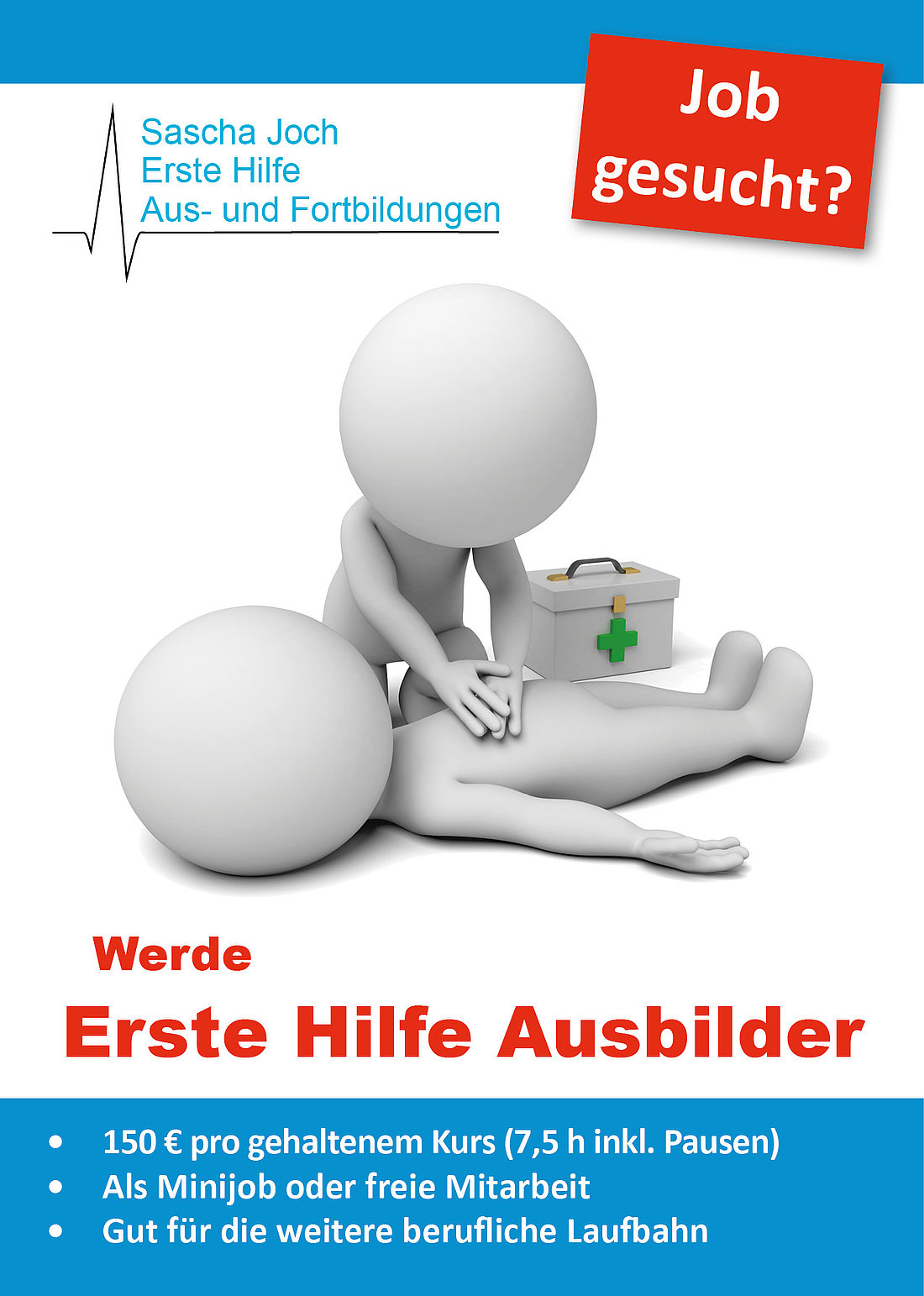 Flyer Jobs Vorderseite